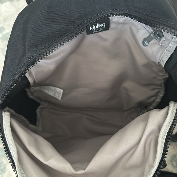 Kipling Queenie Black Small Backpack - Picture 3 of 4